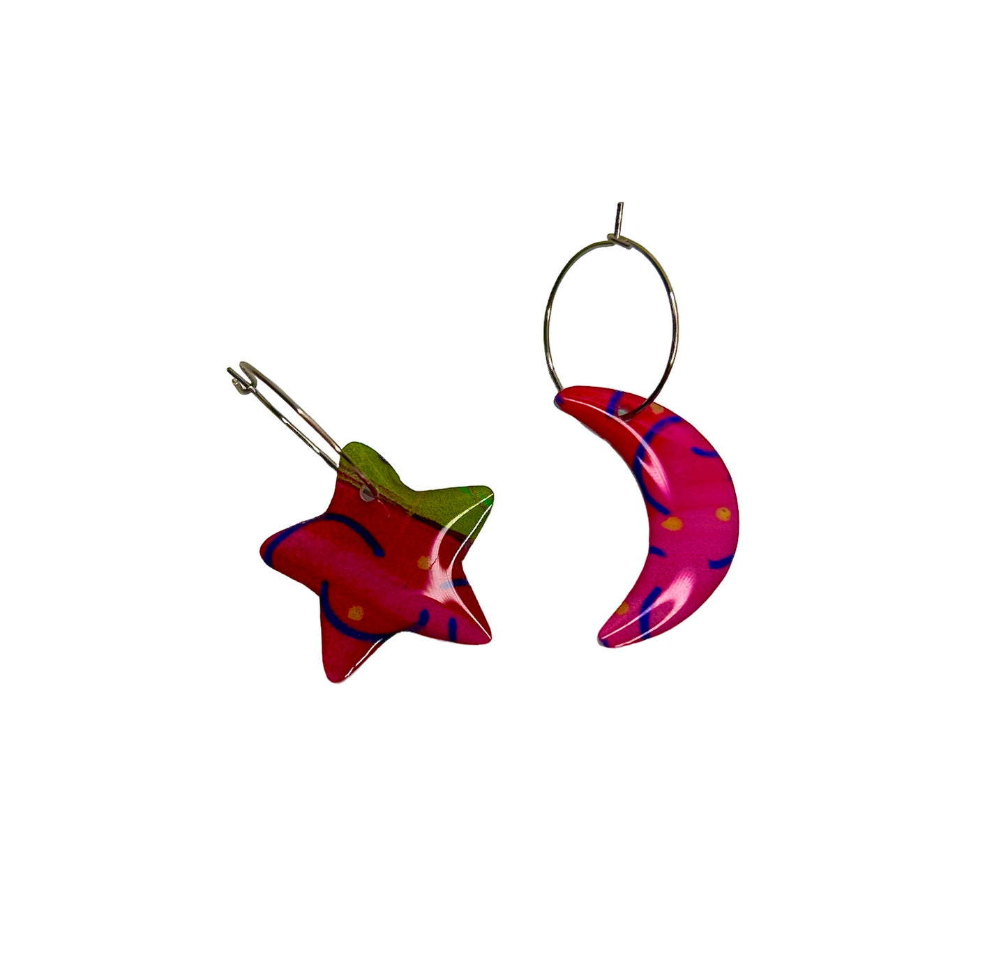 Star and Moon Hoops