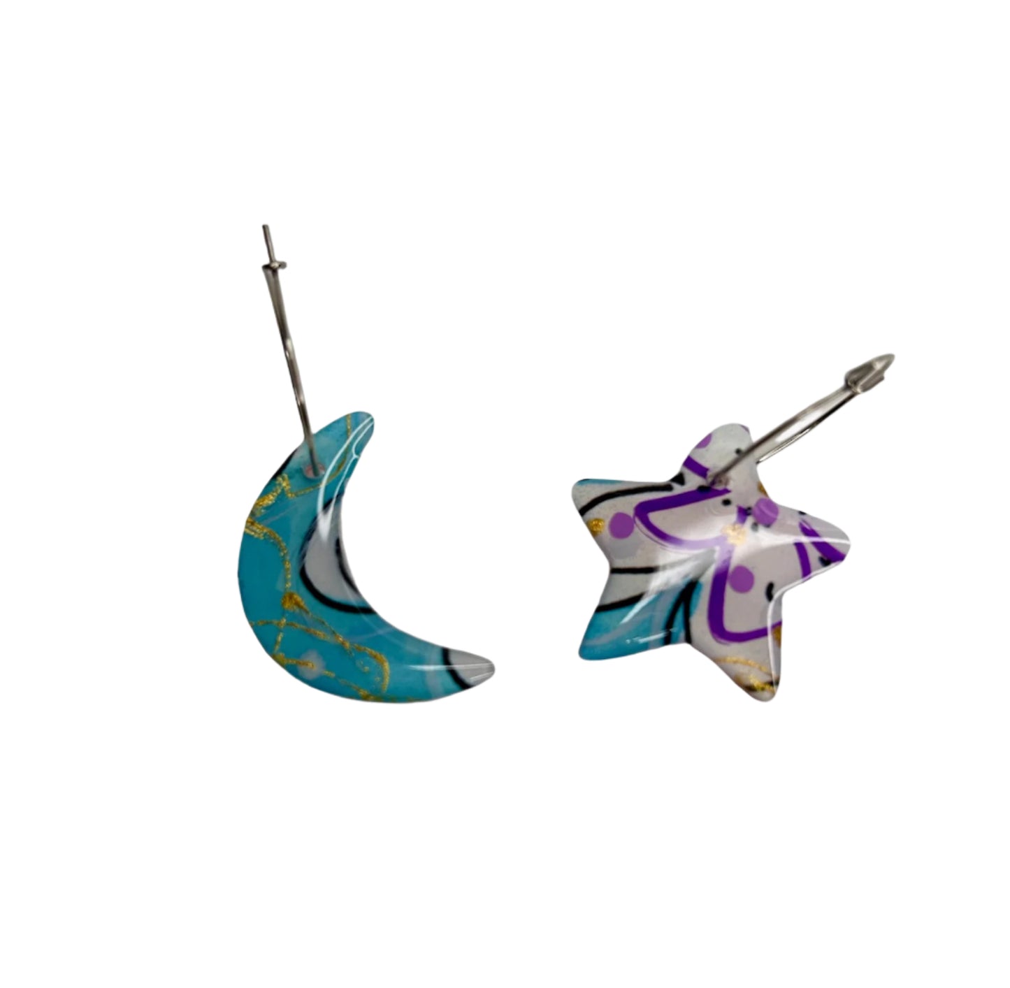 Star and Moon Hoops