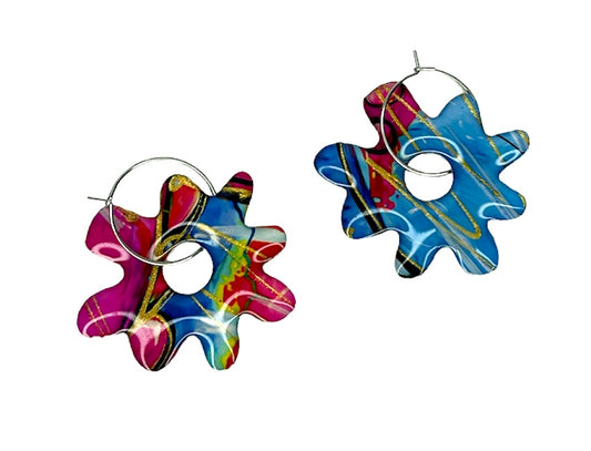 Flower Hoops