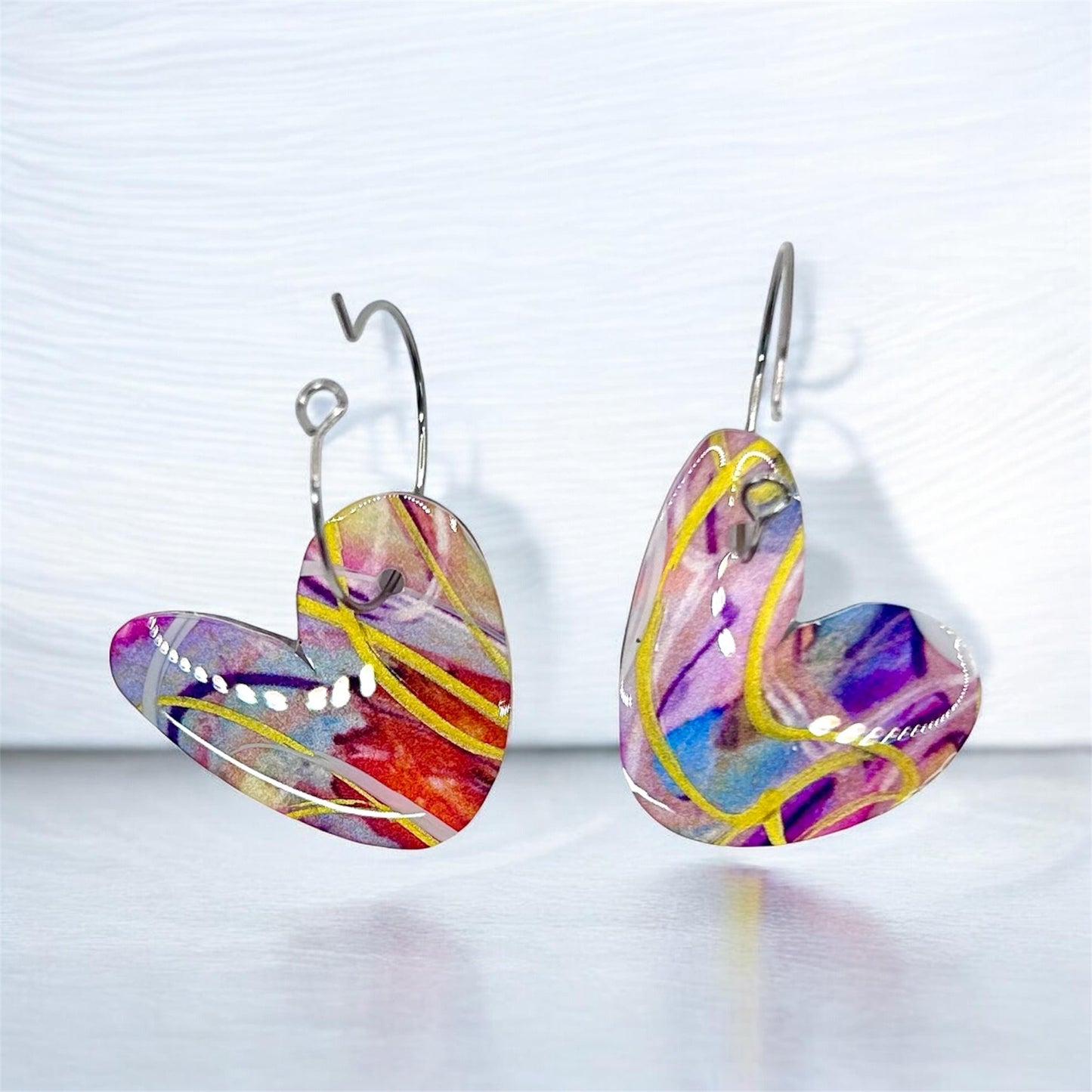 Small Heart Hoops