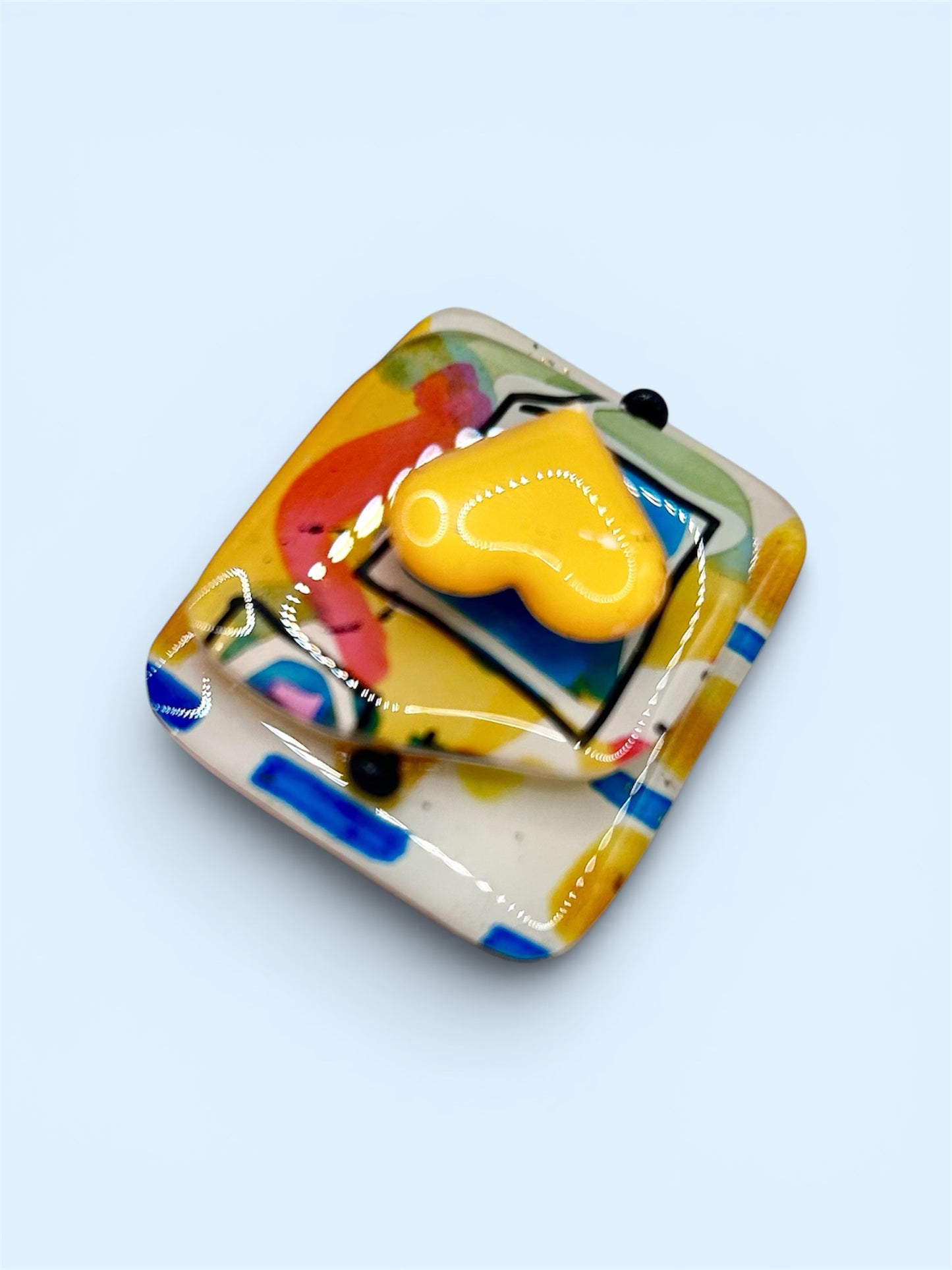 Sunny Heart Kinetic Ring