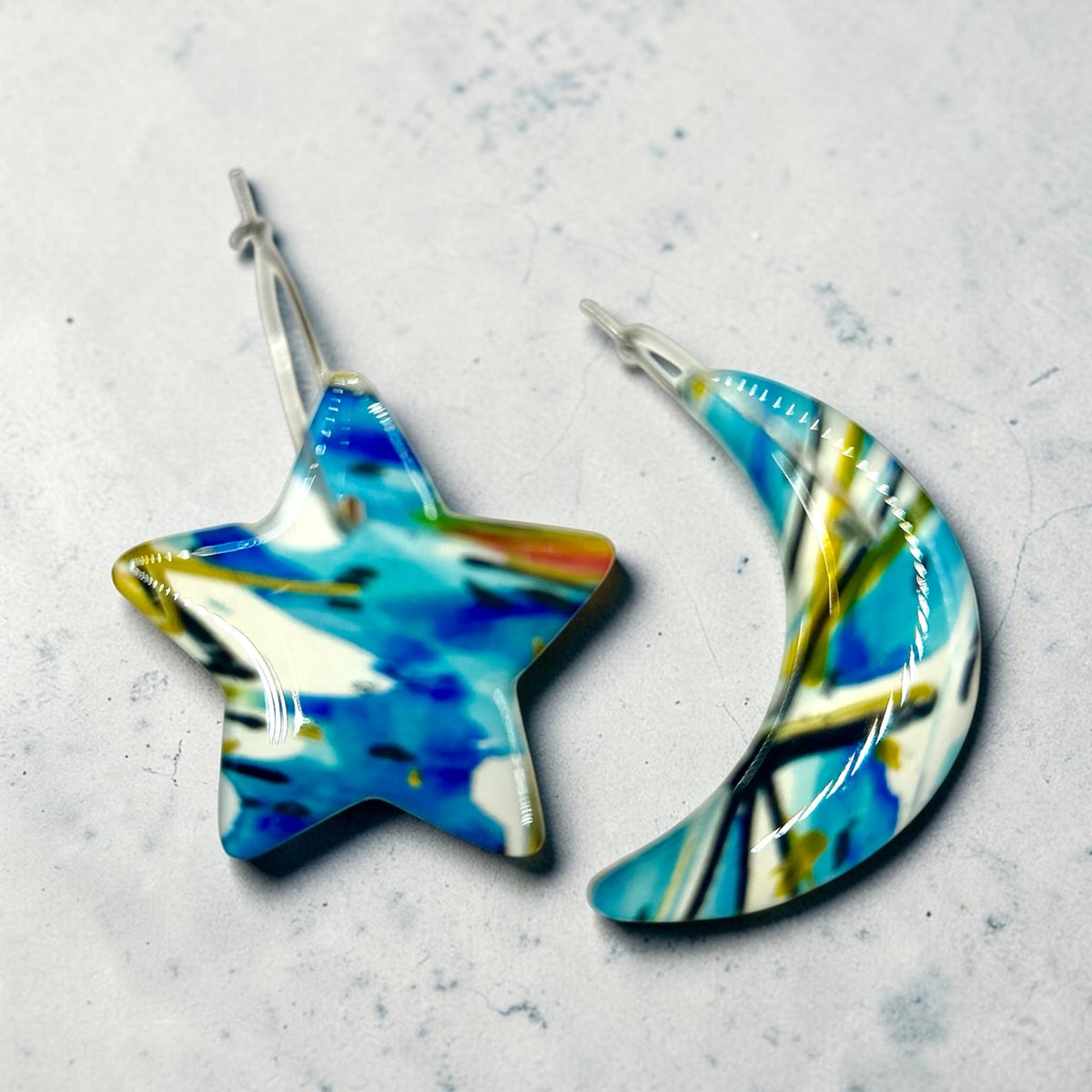 Star and Moon Hoops